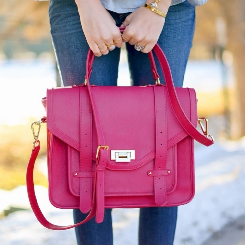 GiGi New York Pink Hayden Satchel